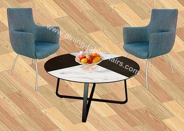 Ceramic Modern Round Coffee Table