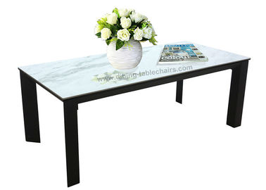 Rectangle Ceramic Topped Dining Table