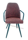 Customized Upholstered Restaurant Chairs Industrial Furniture Contemporary Style