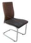 Fabric Upholstered Stainless Dining Chair Livingroom Chair Leisure Chair
