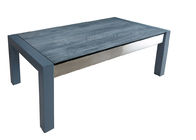 Grey Lift Top Coffee Table With Hidden Storage Compartment Space Save