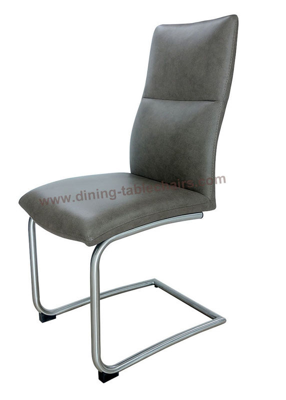 Anli PU Polyurethane Upholstered Stainless Dining Chair Livingrooom Chair Leisure Chair