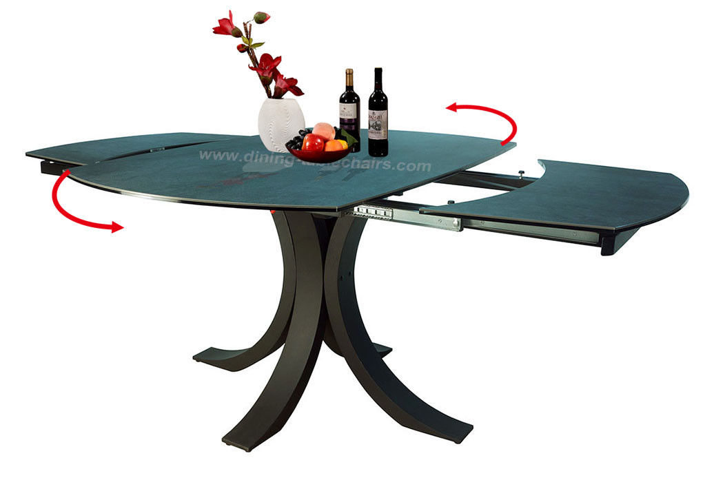 Modern Ceramic Topped Dining Table