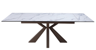 18 Inches Extendable Contemporary Table for Home and Office Use
