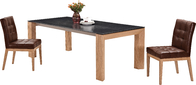 Rectangular Extension Fixed Dining Table 4-6 People Capacity