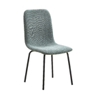 440MM Fabric Upholstered Dining Chairs 520*450*850MM Seat Height