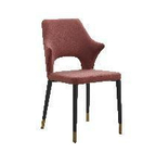 2pcs/Ctn Upholstered Fabric Dining Seats Chairs 650*580*610mm