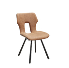 MODERN FABRIC UPHOLSTERED WOOD CHAIR 3H FURNITURE