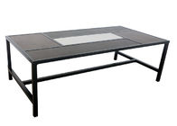5 Pieced Rectangle Coffee Table MDF Ceramic Top 120x60cm Oil Proof