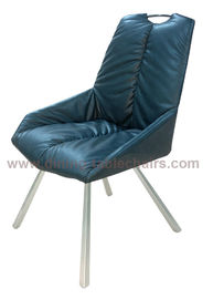 Durable PU Dining Chairs , Contemporary Living Room Chairs Ergonomical Design