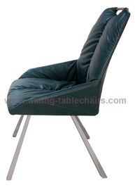 Durable PU Dining Chairs , Contemporary Living Room Chairs Ergonomical Design