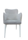 Polyurethane PU Upholstered Dining Chair Livingroom Chair Armchair Leisure Chair