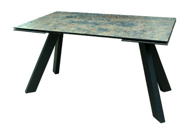 Tempered Glass Extension Dining Table