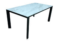 1.5 Meter Fixed Dining Table , Rectangle Ceramic Topped Dining Table