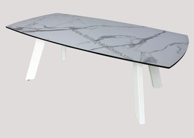 Horsebelly Artistic Coffee Tables Living Room Use HPL Laminated Tempered Glass