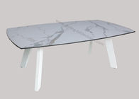 Horsebelly Artistic Coffee Tables Living Room Use HPL Laminated Tempered Glass