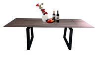 HPL Laminated Modern Extension Dining Table Eco Friendly Scratch Proof