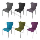 Comfortable Stackable Conference Chairs Upholstery Fabric Tear Resistant