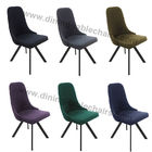 Polyester Upholstered Dining Room Chairs High Density Sponge Bedroom Use