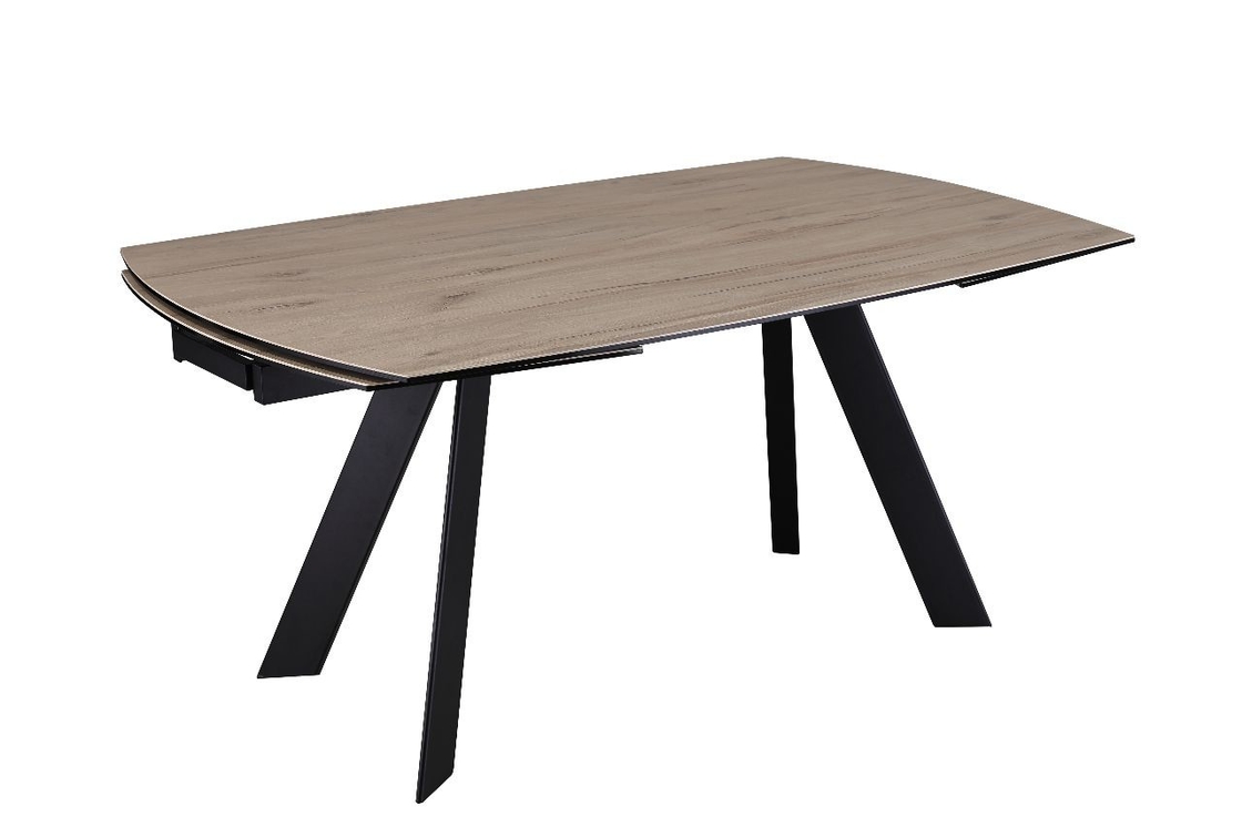 6 Seats Contemporary Extension Dining Table