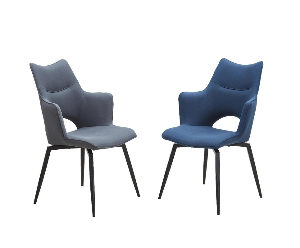 3H Furniture Fabric Upholstered Dining Chairs in Various Colors