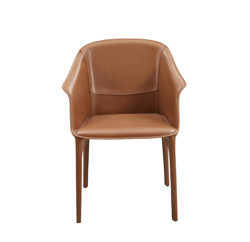 Plastic PU Dining Leather Chairs With 4 Legs In Various Colors