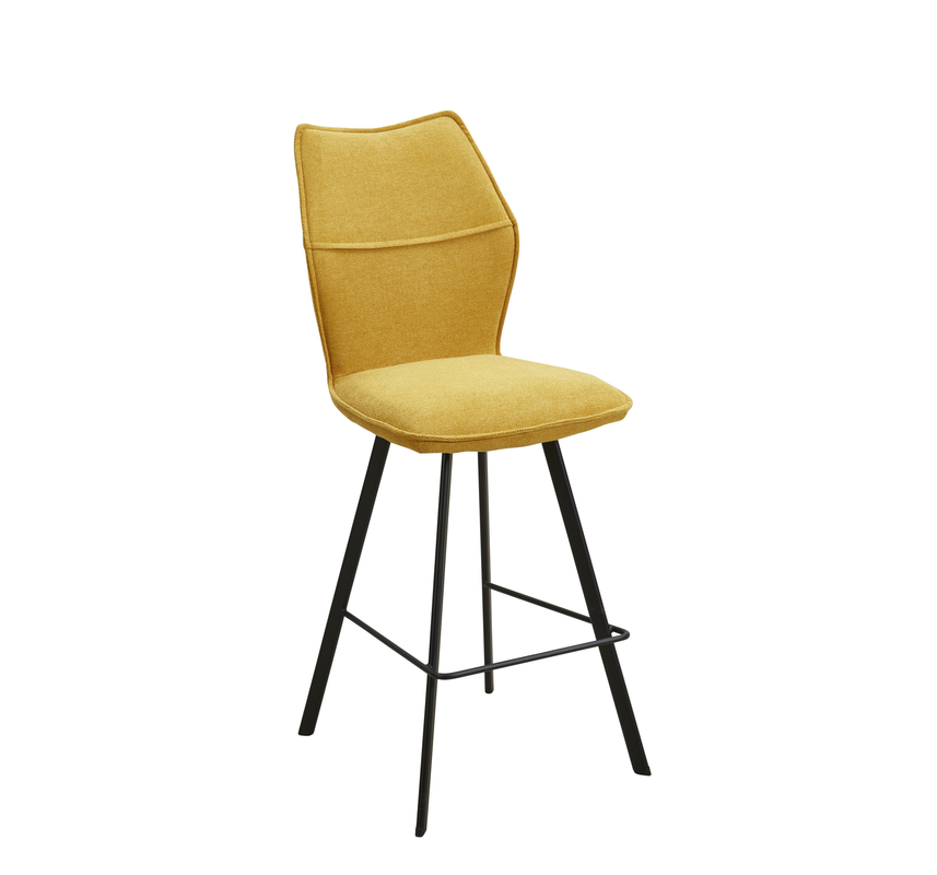 780mm Upholstered Modern Bar Stools In Various Colors 610*580*1070mm