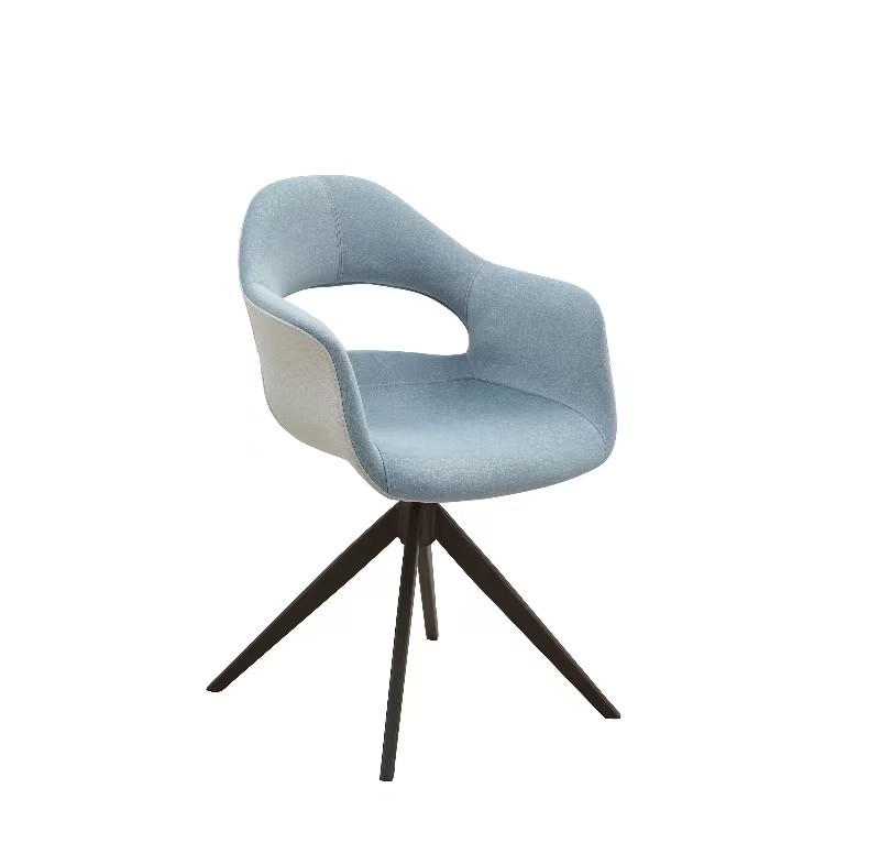 2pcs/Ctn Fabric Upholstered Chair Modern Style 480mm 580*600*840