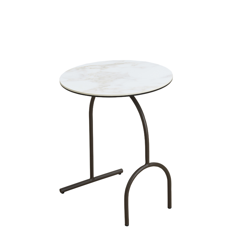Ceremic Material Artistic CoffeeTables 450*550mm Size Modern