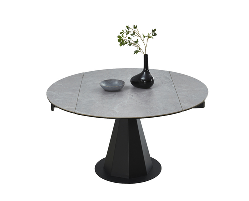 Ceremic Extension Rotation Dining Table 3H Furniture 1350*(800+275*2)*750mm